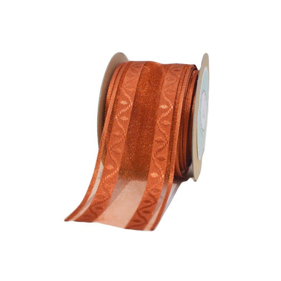 Copper Sheer with Satin Edges
