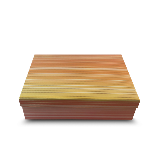 Pastel Stripes Paper Box