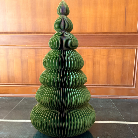 Light Green Paper Christmas Tree (120 cm)