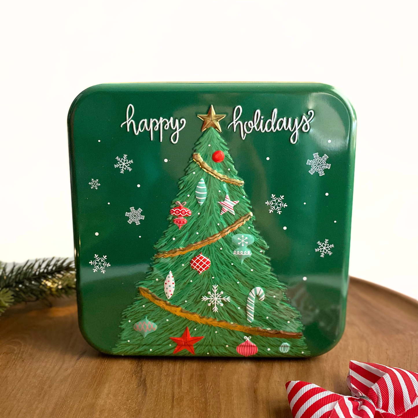 Xmas Tree Tin