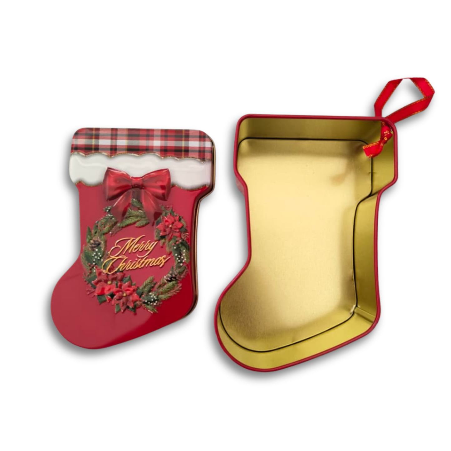 Christmas Stocking Tin
