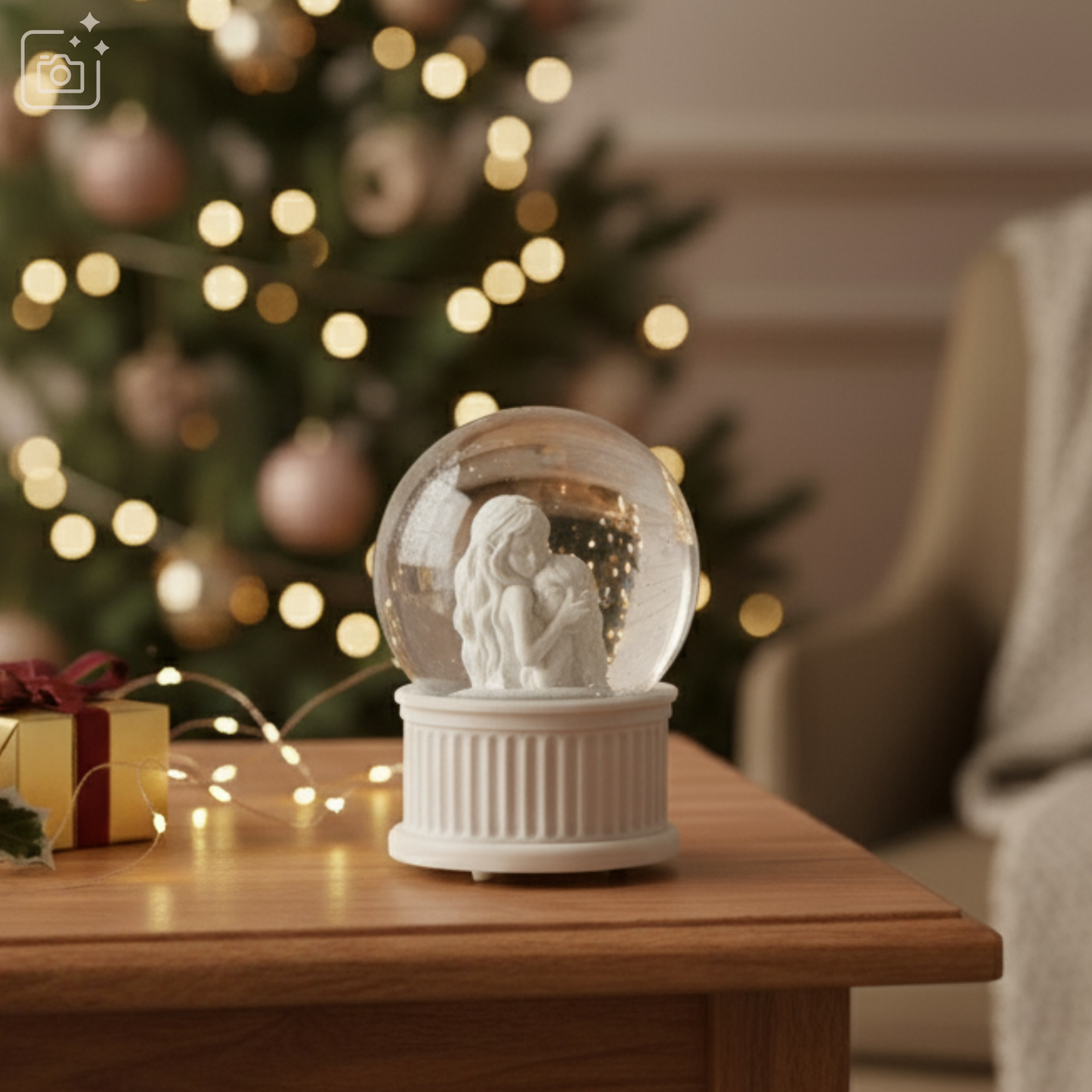 Pisces Snow Globe (120MM)