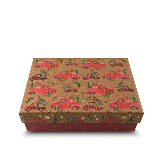 Holiday Cheer Paper Gift Box