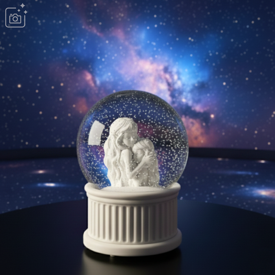 Pisces Musical Snow Globe (120MM)