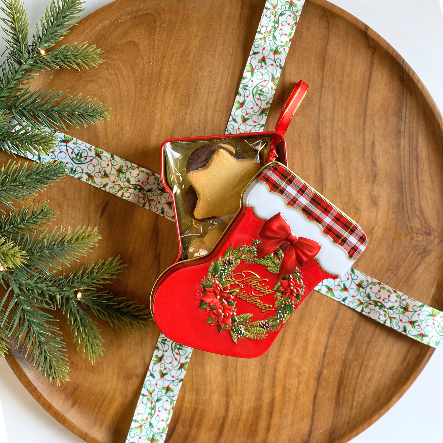 Christmas Stocking Tin