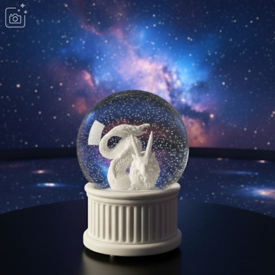 Capricorn Musical Snow Globe (120MM)