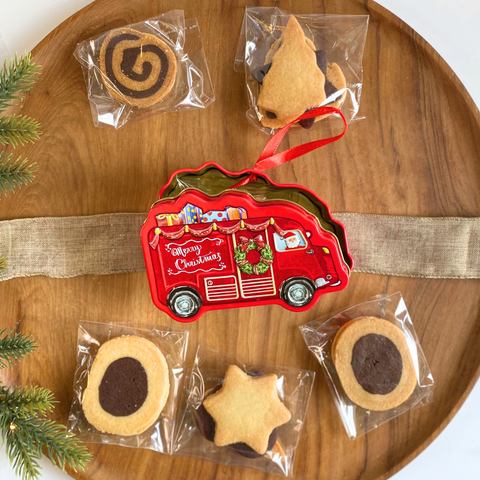 Santa’s Delivery Truck Tin