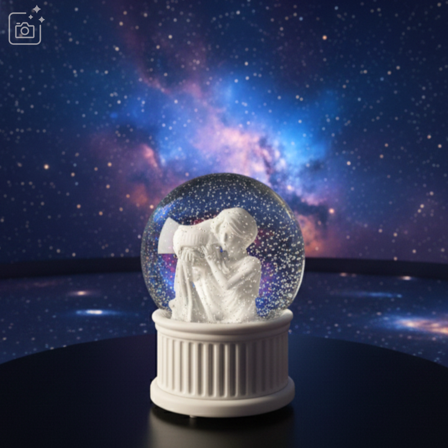 Aquarius Musical Snow Globe (120MM)