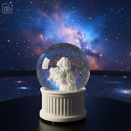 Virgo Musical Snow Globe (120MM)