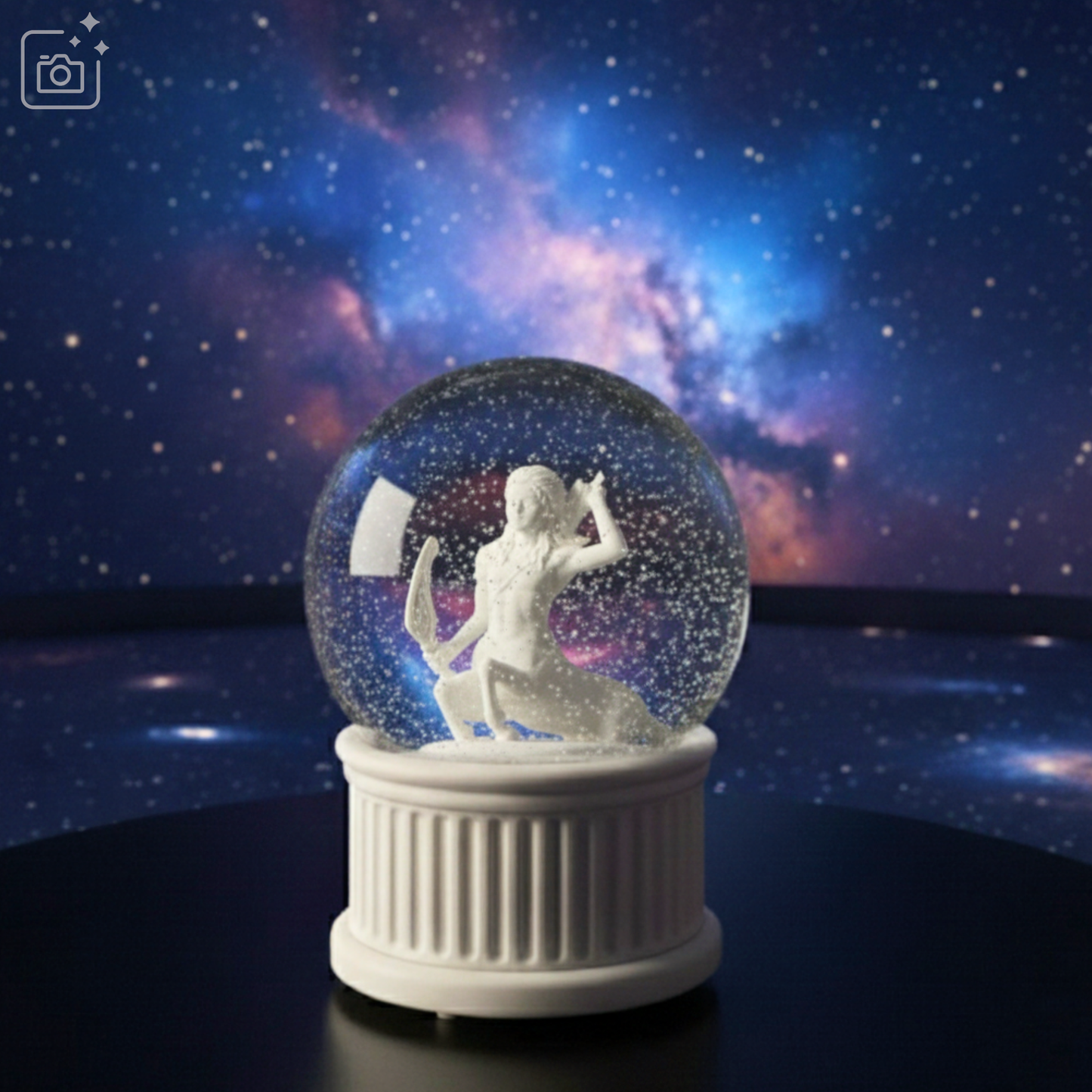 Sagittarius Musical Snow Globe (120MM)