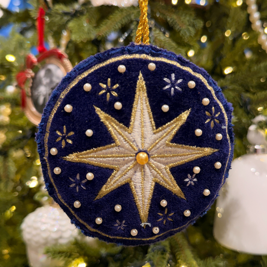 Star Fabric Christmas Ornaments
