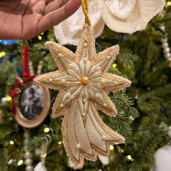 Star Fabric Christmas Ornaments