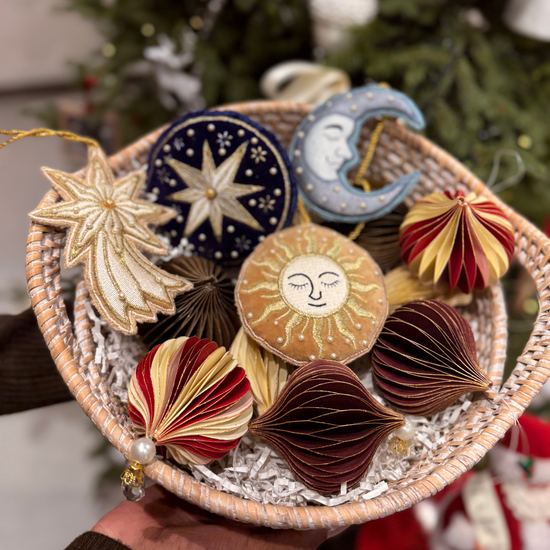 Star Fabric Christmas Ornaments
