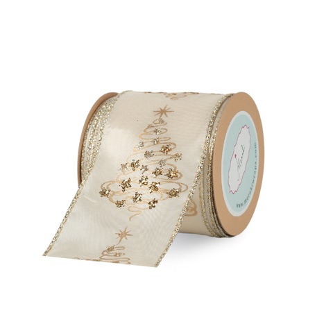 White & Gold Christmas Tree