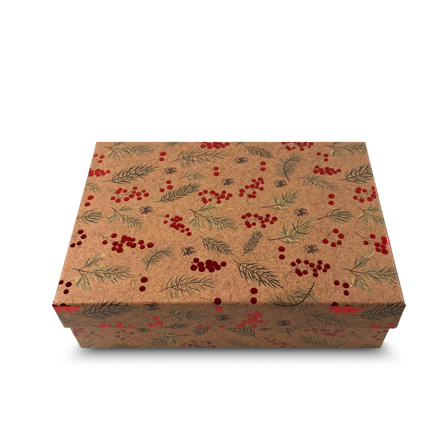 Holiday Cheer Paper Gift Box