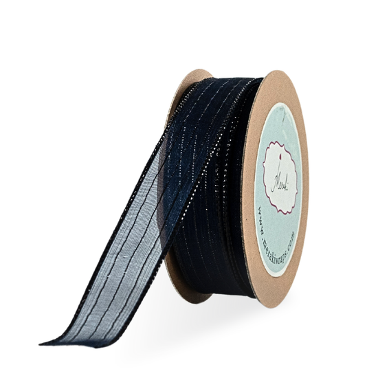 Load image into Gallery viewer, Sheer-Metallic Stripes
