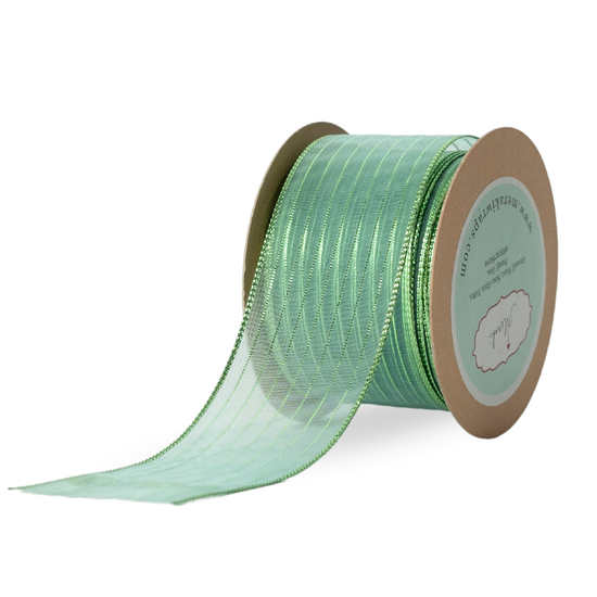 Load image into Gallery viewer, Sheer-Metallic Stripes
