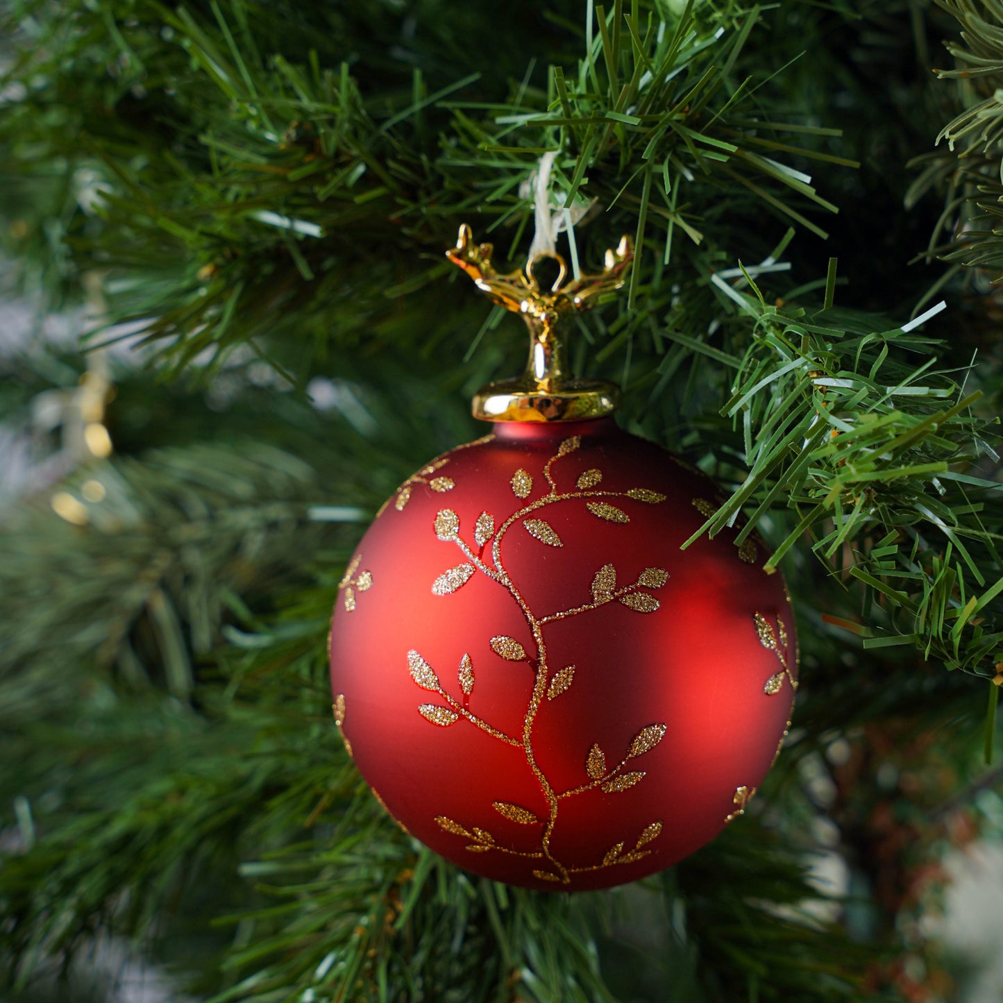 Red & green Christmas Ornaments