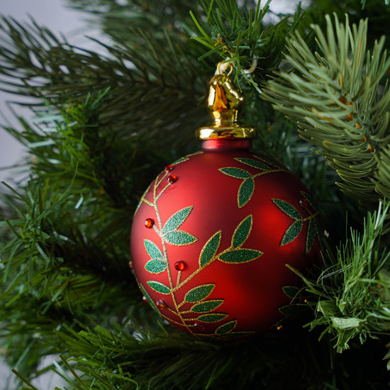 Red & green Christmas Ornaments
