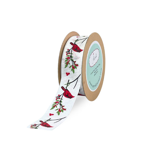 Winter Cardinal Ribbon