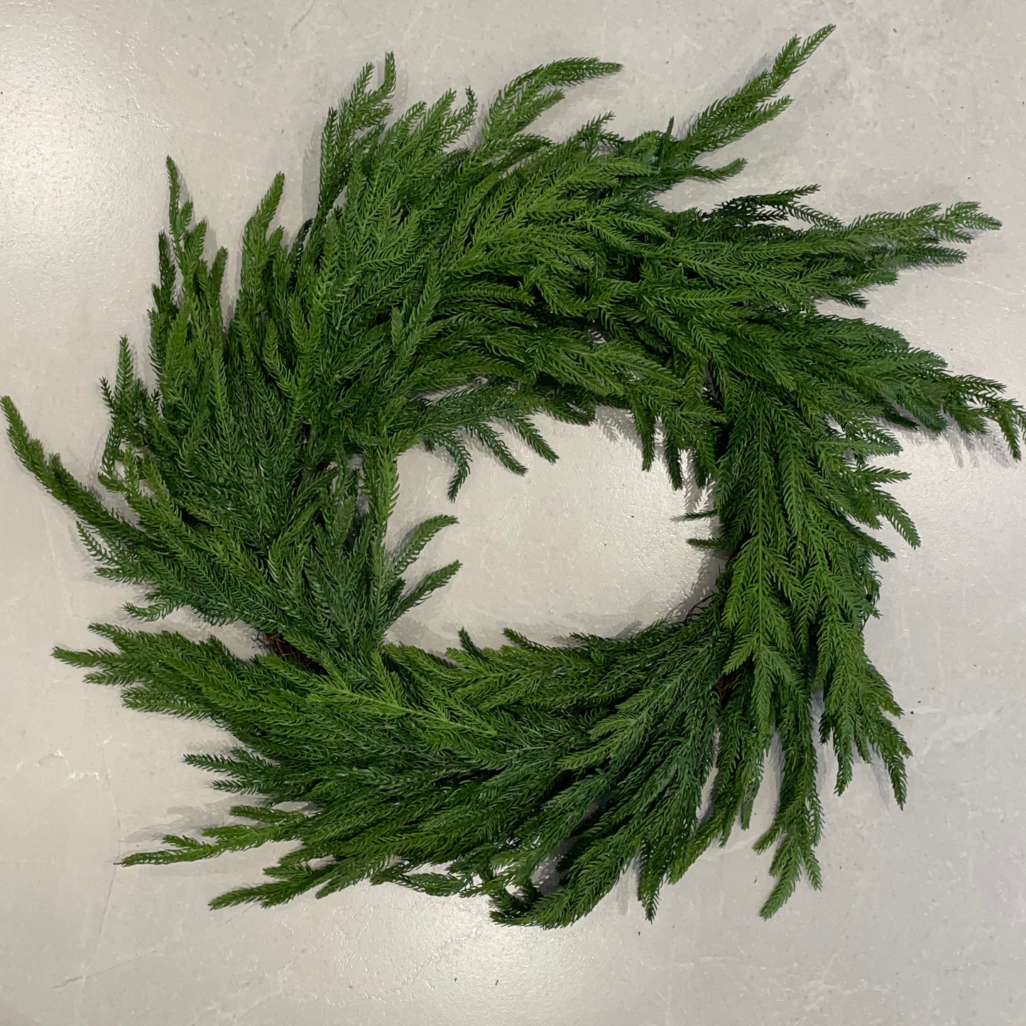 Christmas Norfolk Pine Wreath (Large)