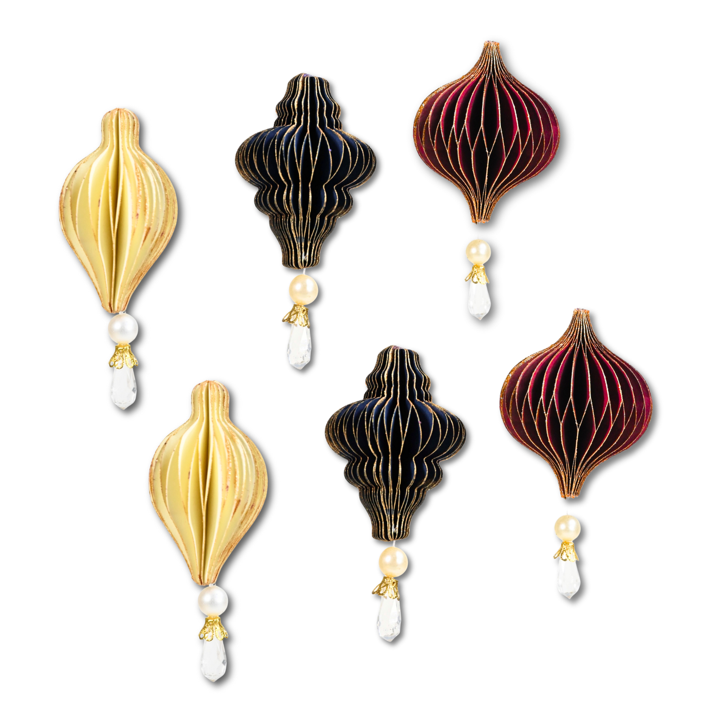 Jewel Tone Ornaments