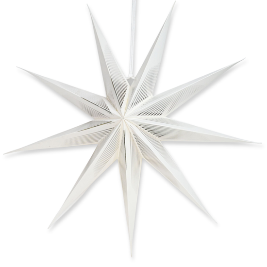 Silver Paper Star