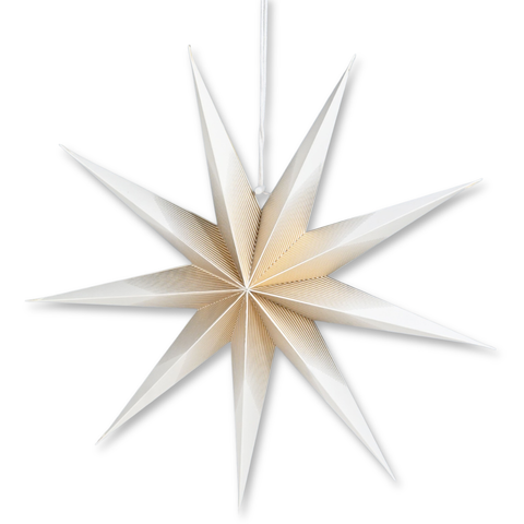 Antique Gold Paper Star