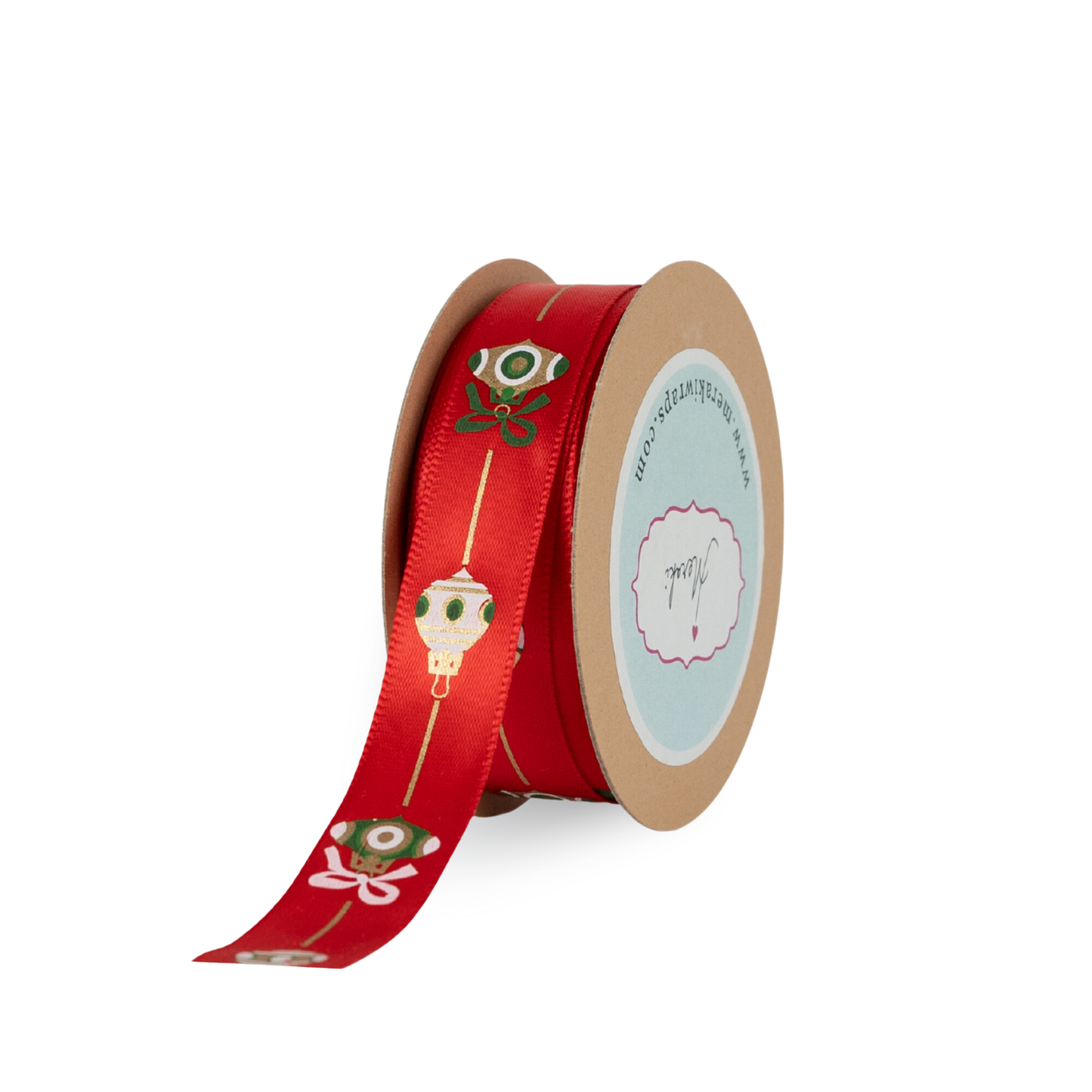 Small Christmas Ornaments Ribbon