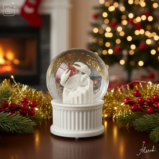 Cancer Musical Snow Globe (120MM)