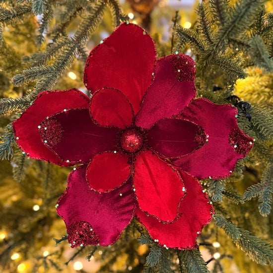 Load image into Gallery viewer, Magnolia flower Filler Red - set of 3 / set of 6
