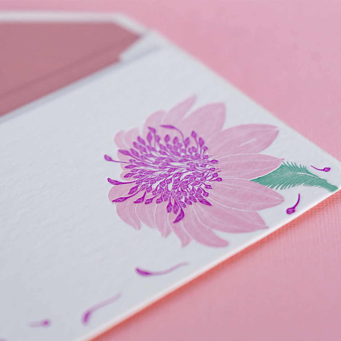 Fleur-ish- Letterpress Notecards