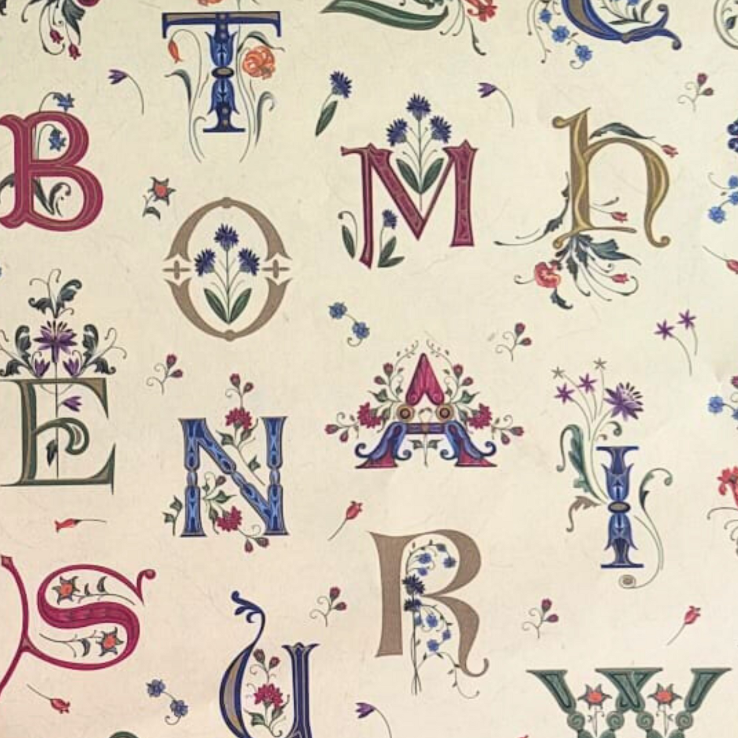 Floral Alphabets