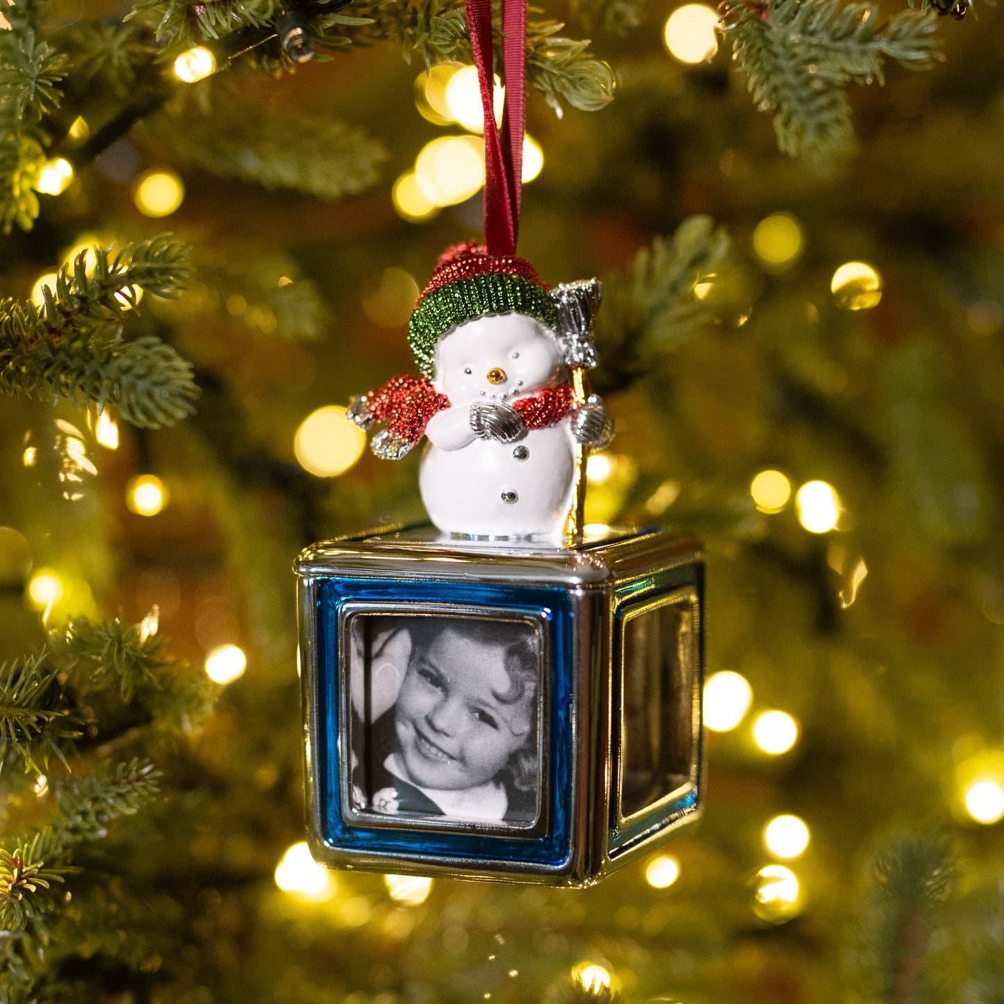 Picture Frame Decoration Snowman