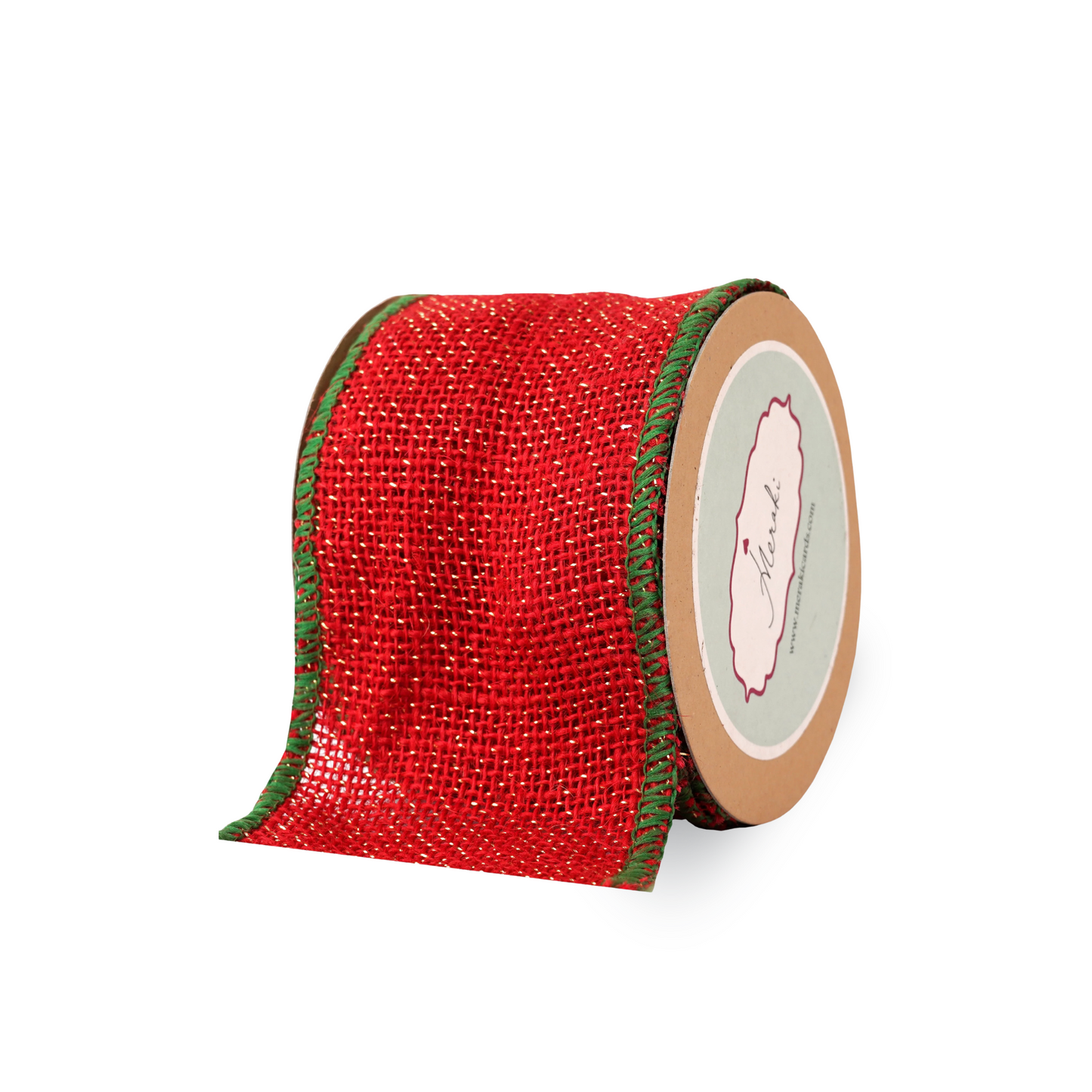 Red with Green Edging