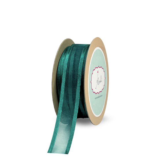 Sheer Ribbon With Satin Edge