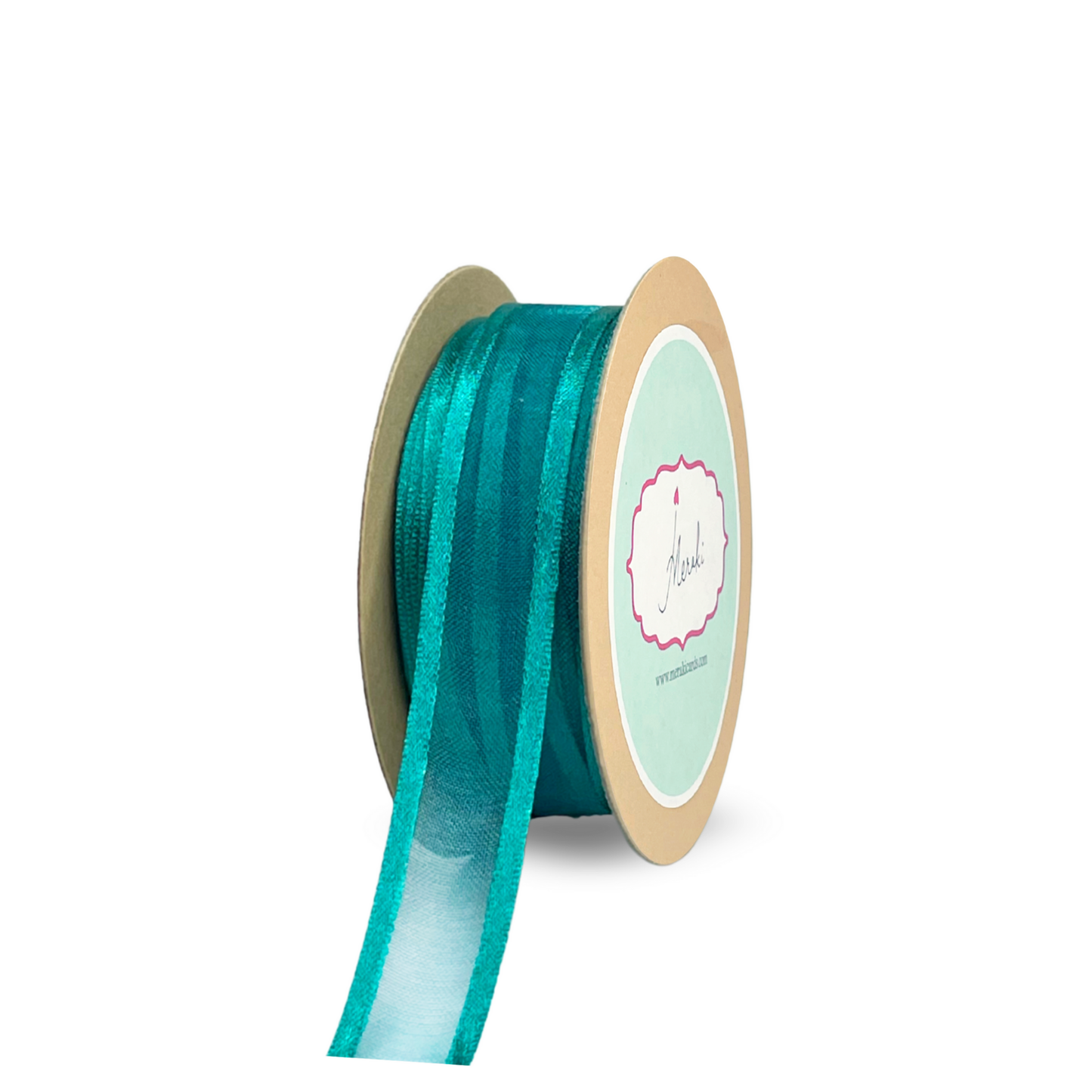 Sheer Ribbon With Satin Edge