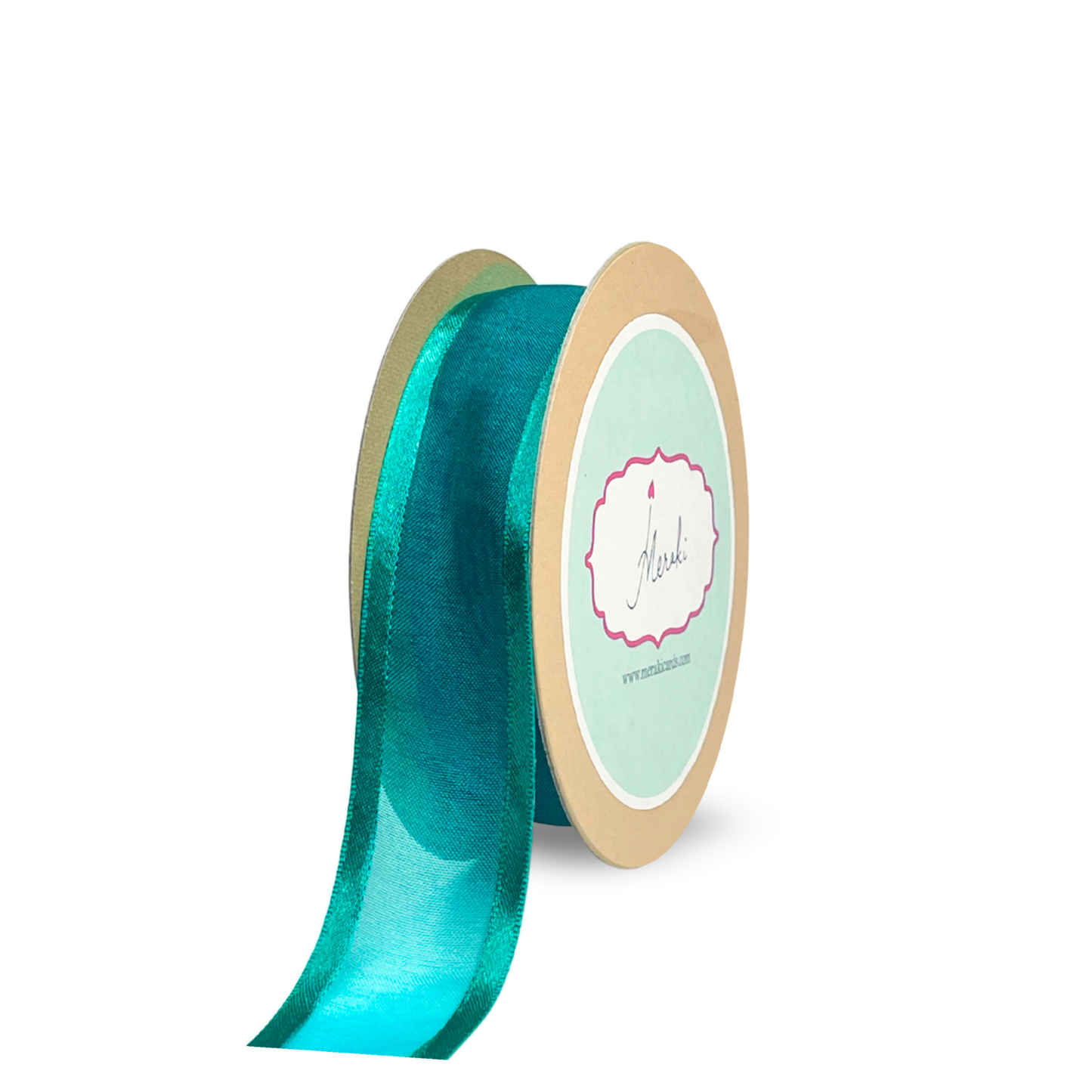 Sheer Ribbon With Satin Edge