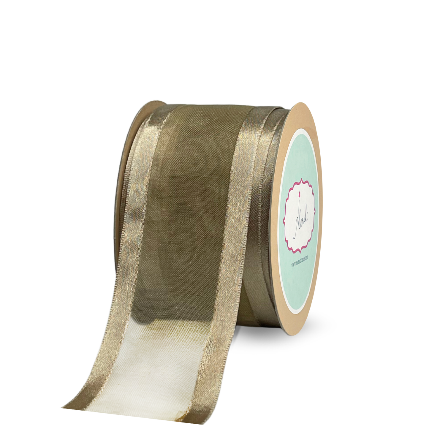 Sheer Ribbon With Satin Edge
