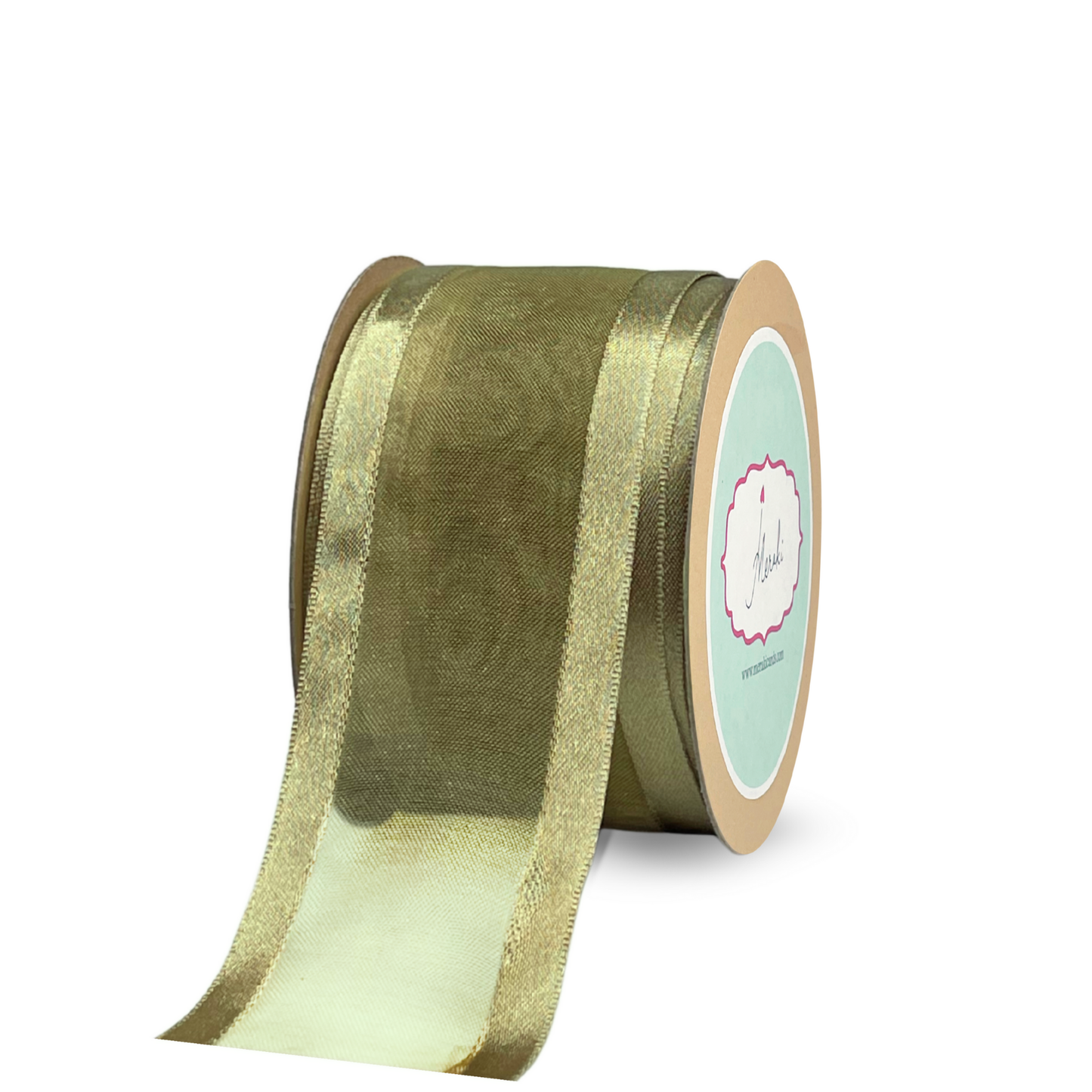 Sheer Ribbon With Satin Edge