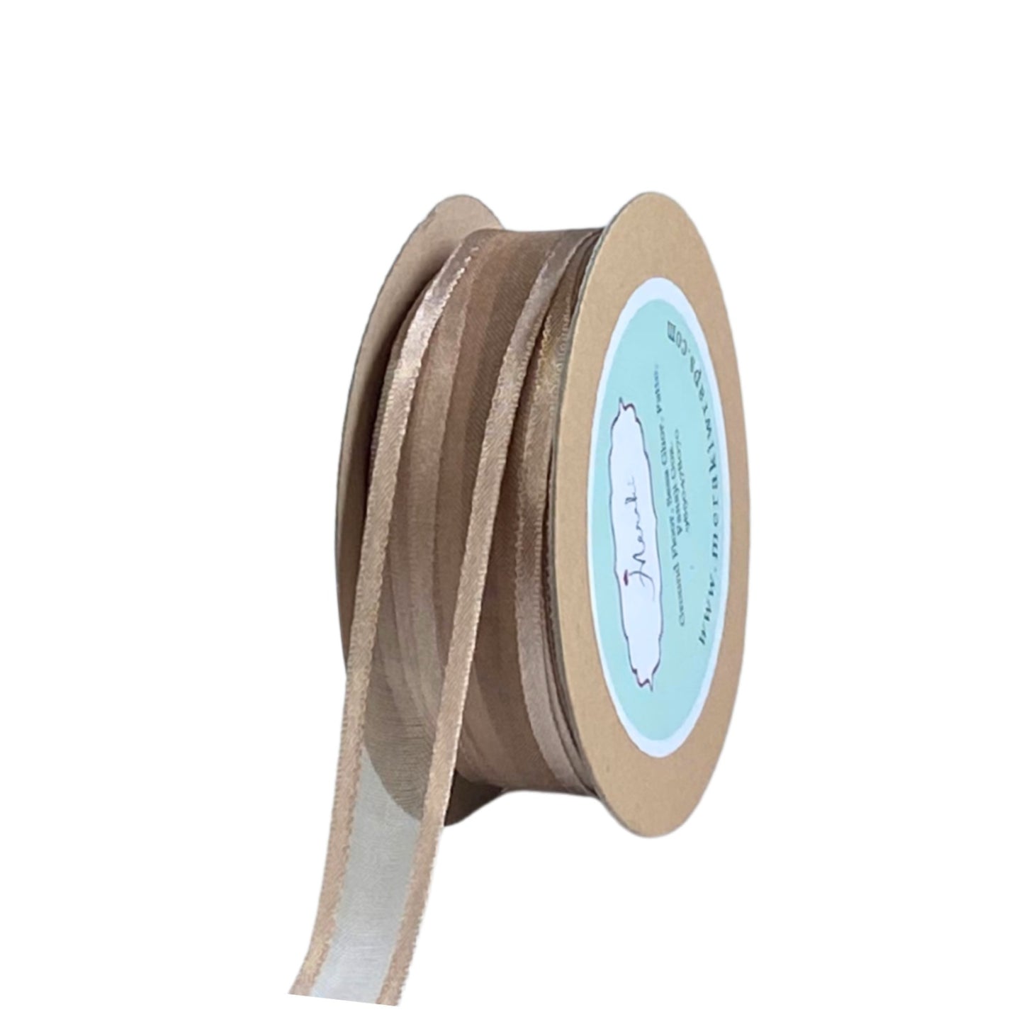 Sheer Ribbon With Satin Edge
