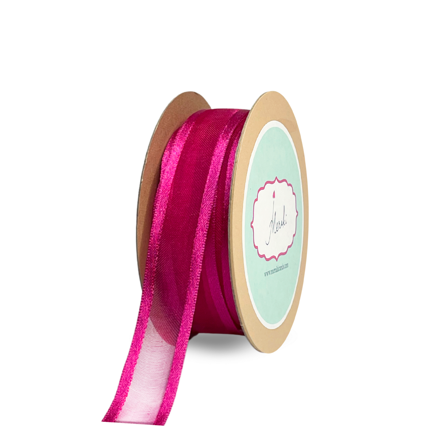 Sheer Ribbon With Satin Edge