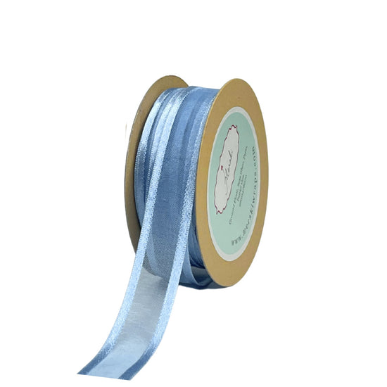 Sheer Ribbon With Satin Edge