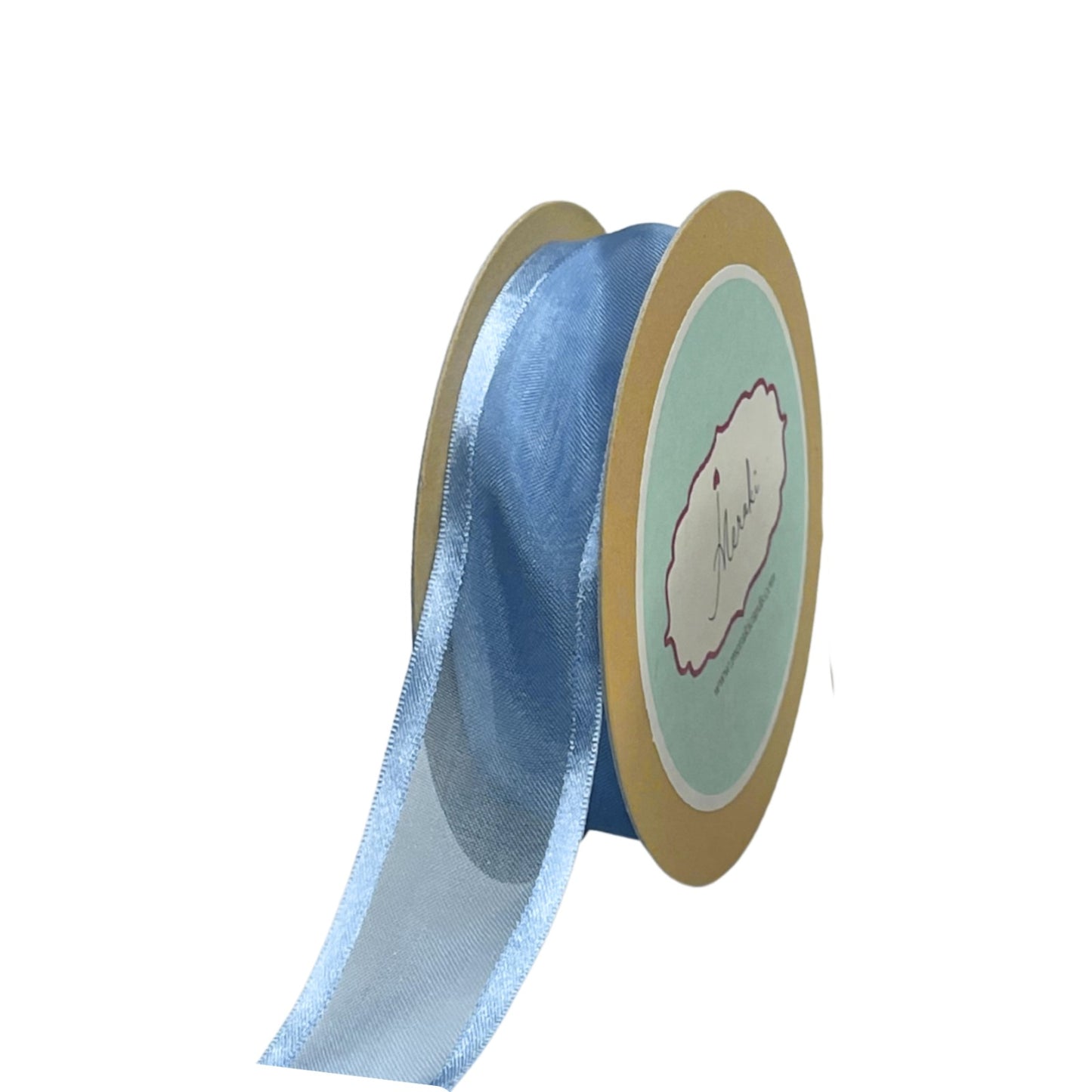 Sheer Ribbon With Satin Edge