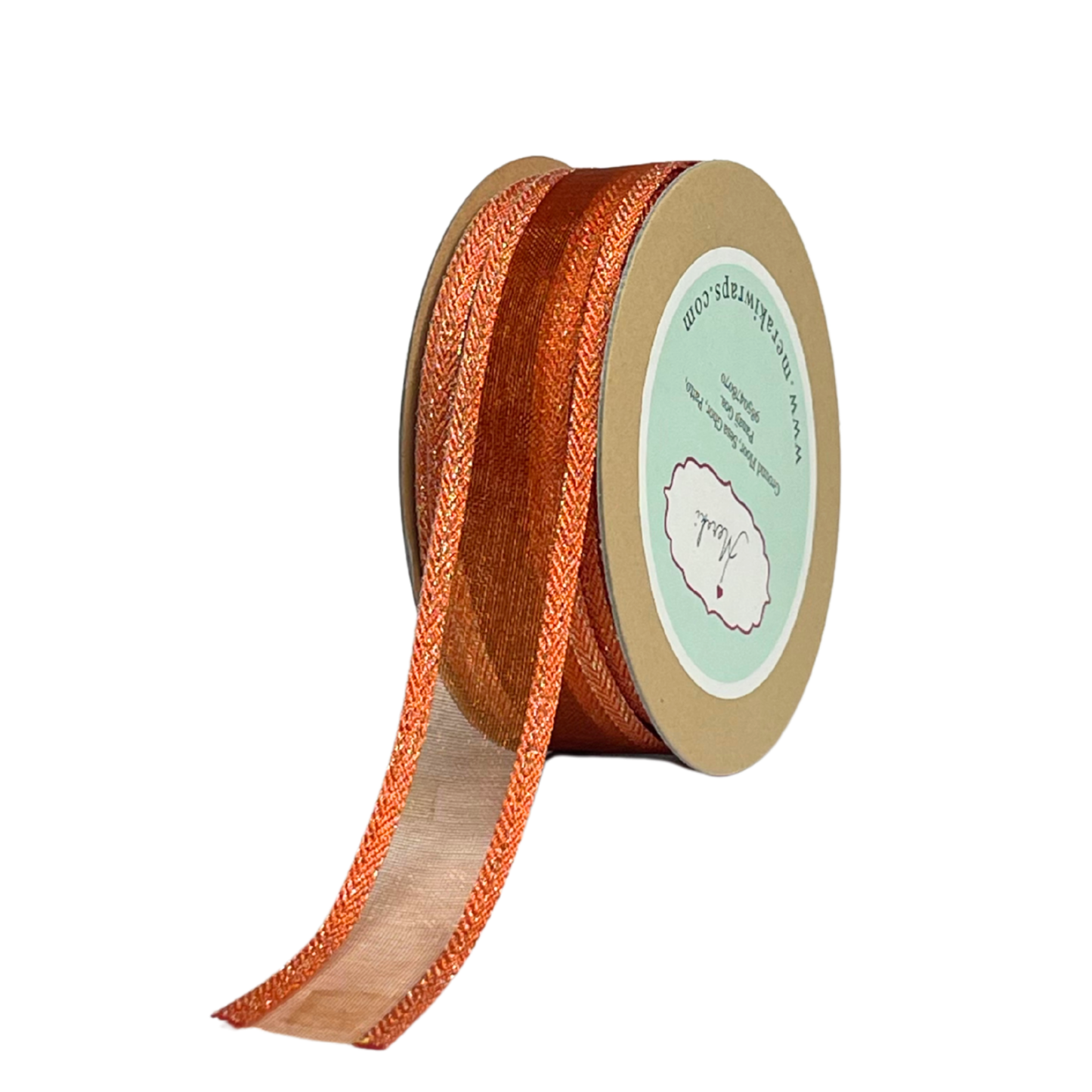 Sheer Ribbon With Satin Edge