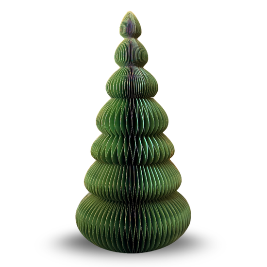 Light Green Paper Christmas Tree (120 cm)