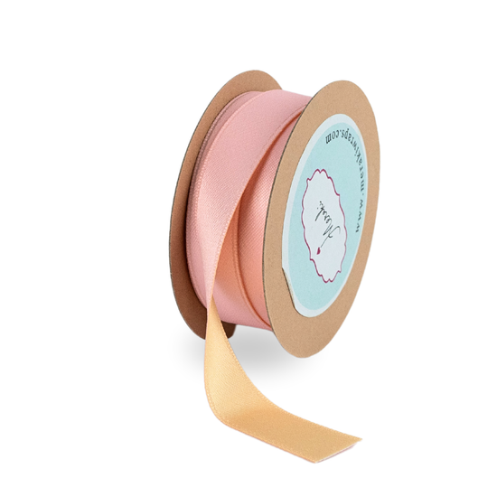 Pink & Yellow - Reversible Ribbon