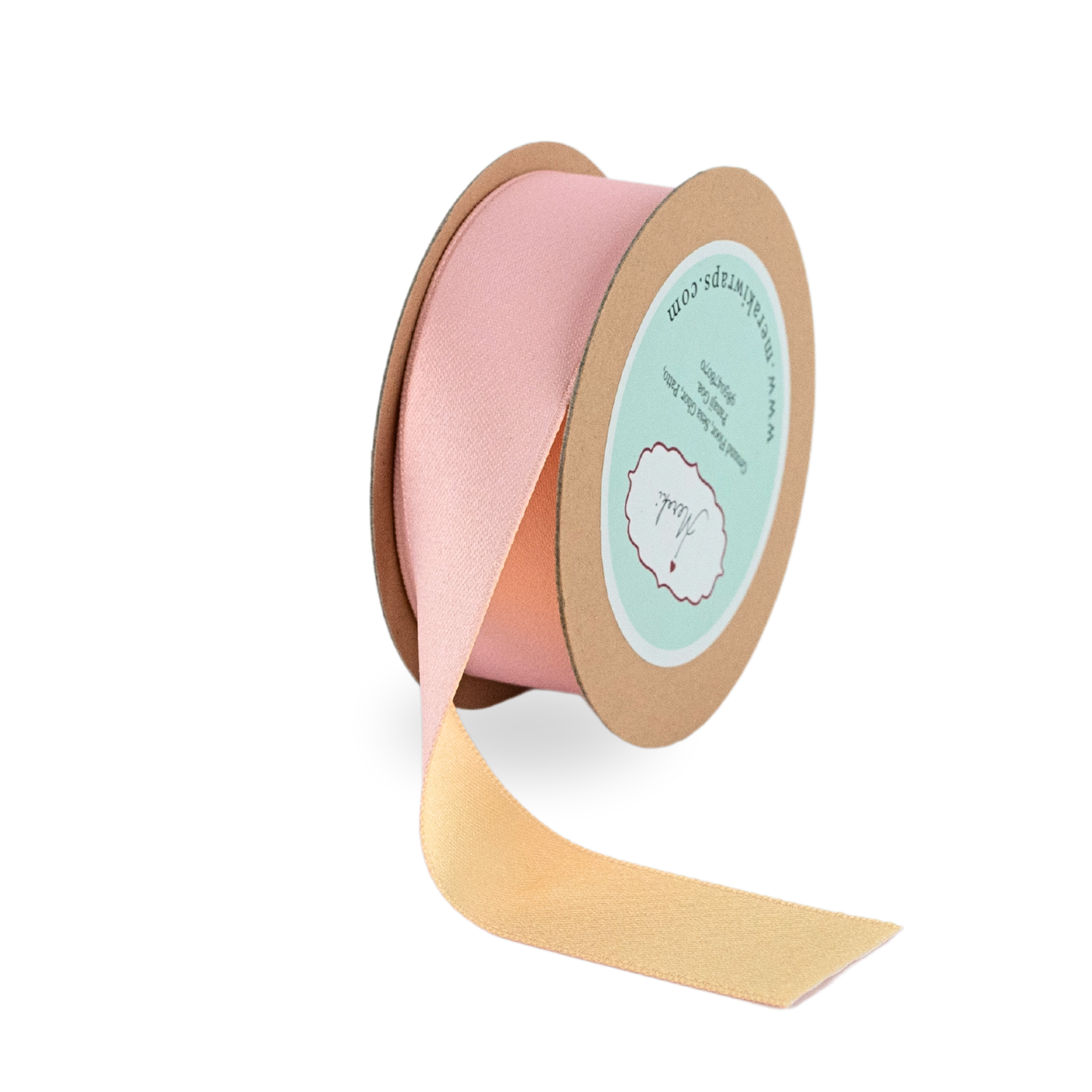 Pink & Yellow - Reversible Ribbon
