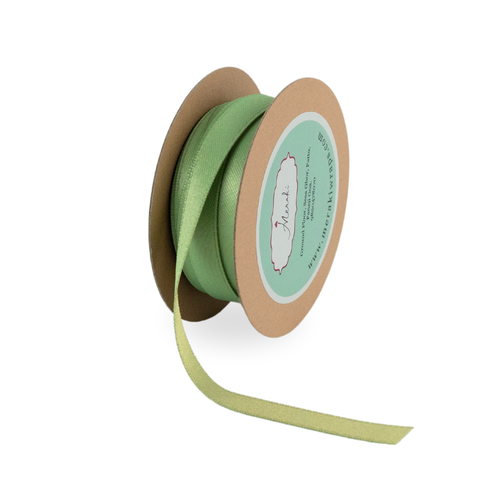 Mint Green & Sea-foam Green-Reversible Ribbon