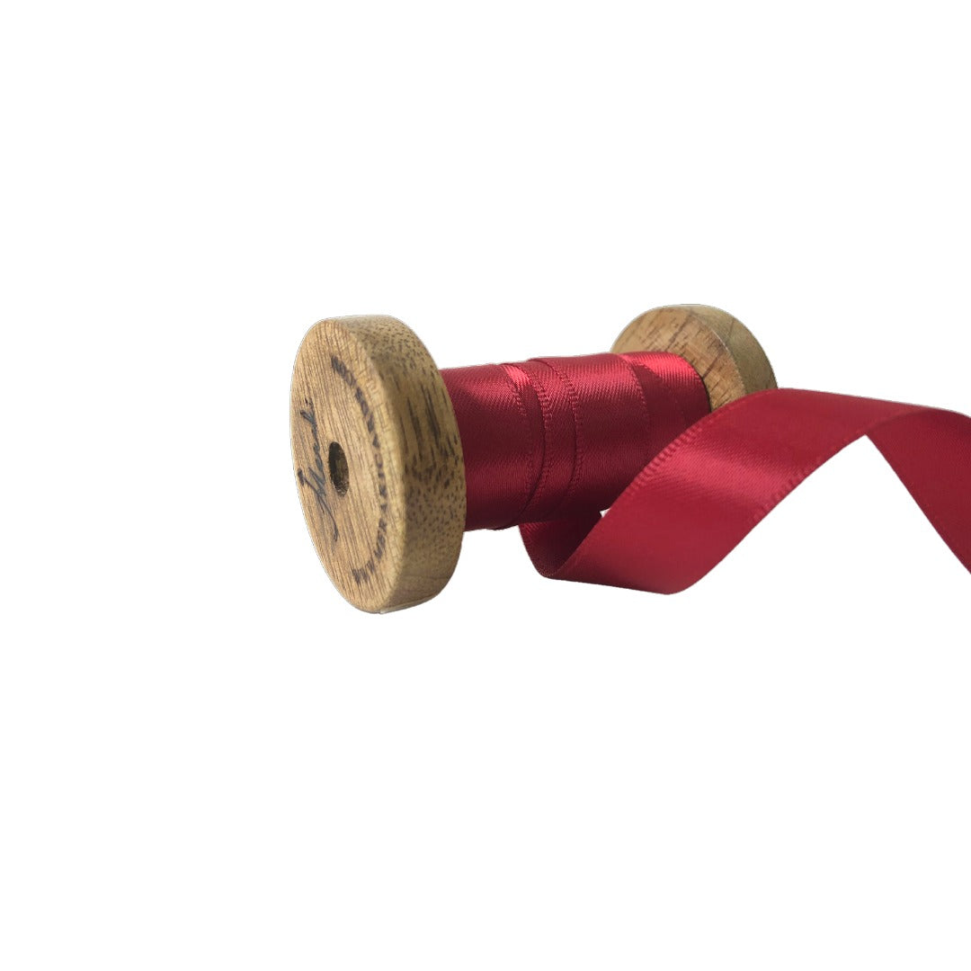 Double-faced Satin Ribbons - Shades of Red